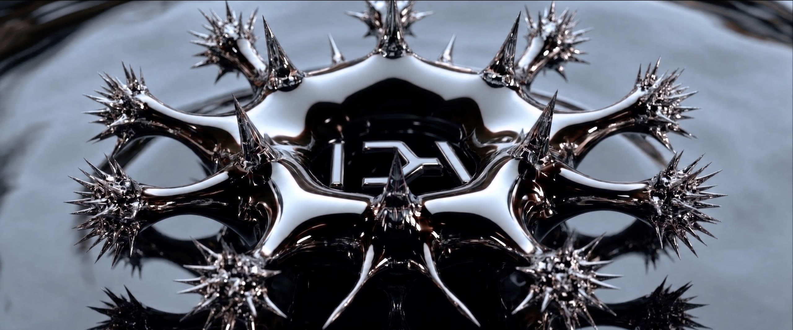 I-DA mark on ferrofluid